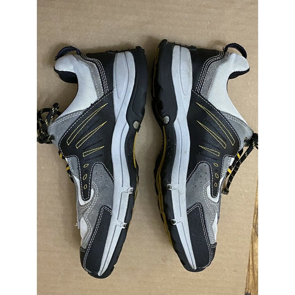Timberland Womens Sz 6 Gray Black‎ Low Top Outdoor Trail Hiking Walking Sneakers